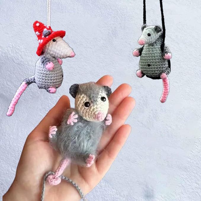 Possum Car Hanging Ornament New