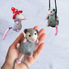 现货 Possum Car Hanging Ornament 新款负鼠汽车吊饰后视镜配件