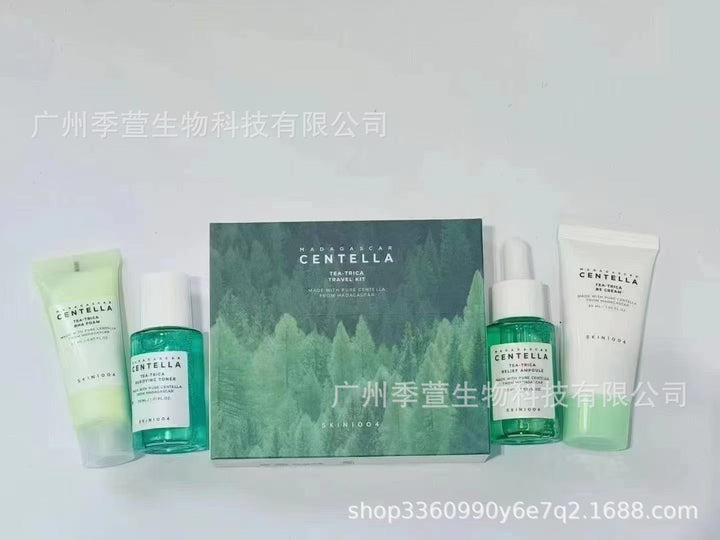 跨境韩国SKIN1004系列积雪草爽肤水安瓶精华液洗面奶面霜理肤天使