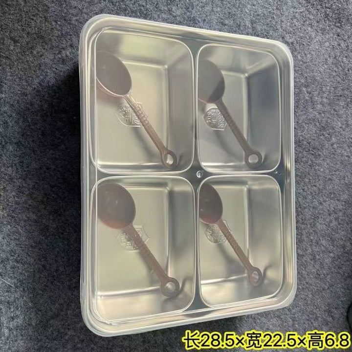 冰粉配料盒小料盒调料盒水果捞展示商用凉粉专用摆摊网红全套盒子