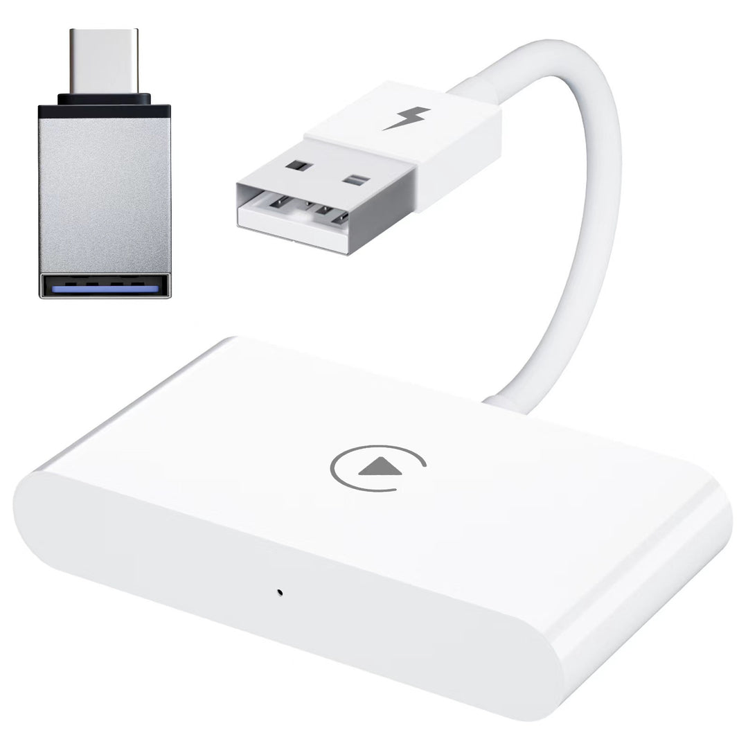 iPhone Wired to Wireless Car Play AIBOX – Screen Mirroring Adapter