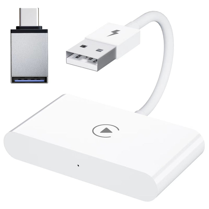iPhone Wired to Wireless Car Play AIBOX – Screen Mirroring Adapter