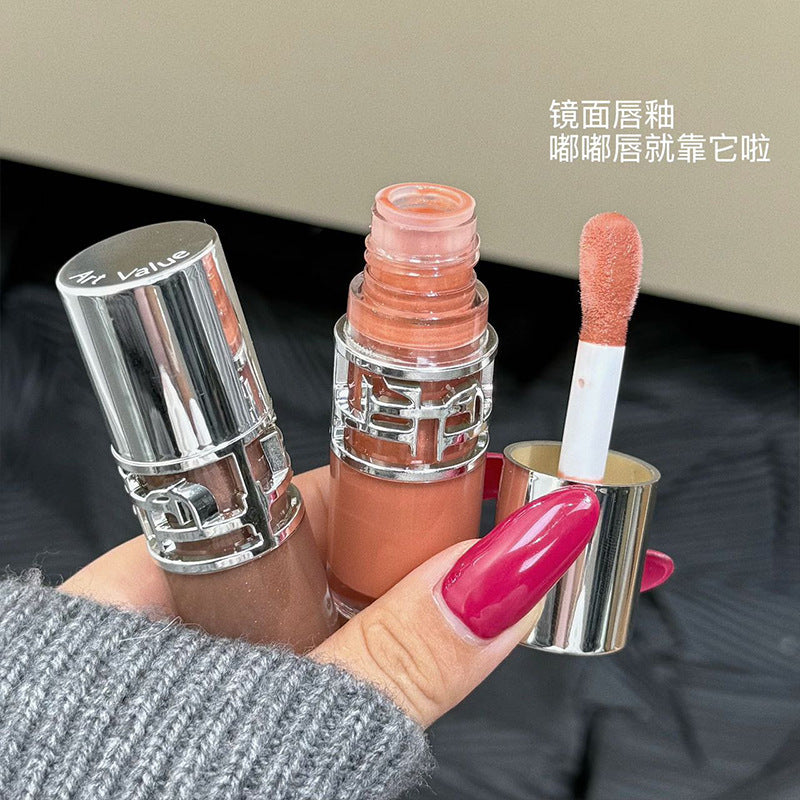 ART VALUE流光溢闪镜面唇釉 夏日水光嘟嘟唇素颜显白美妆平价唇彩