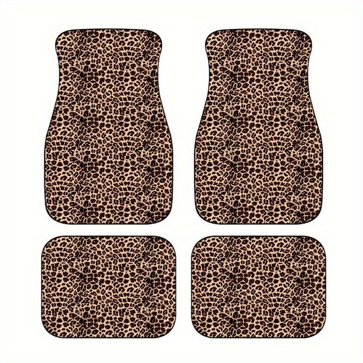 Vintage Car Foot Mat Carpet 4 Piece Set Stain Resistant Floor Mat TEMUFoot Mat Wholesale