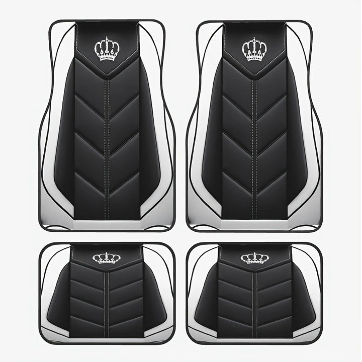 TEMUNordic Vintage Car Foot Mat Carpet Carpet 4 Piece Set Stain Resistant Floor Mat Wholesale Drop Shipping
