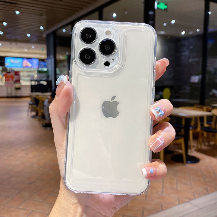 For iPhone17 promax Clear Phone Caseiphone 16 TPU Shockproof 15 Full Coverage 13 Protective Case