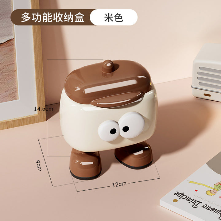 牙签盒棉签盒轻奢塑料牙签筒化妆棉盒子收纳盒家用高档牙线棉花棒