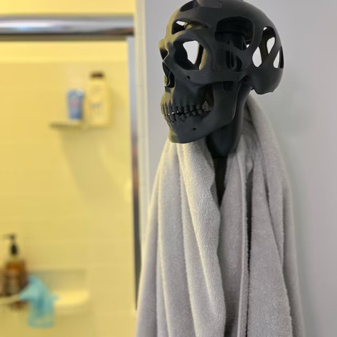 3 D Skull Helmet Display Package Helmet