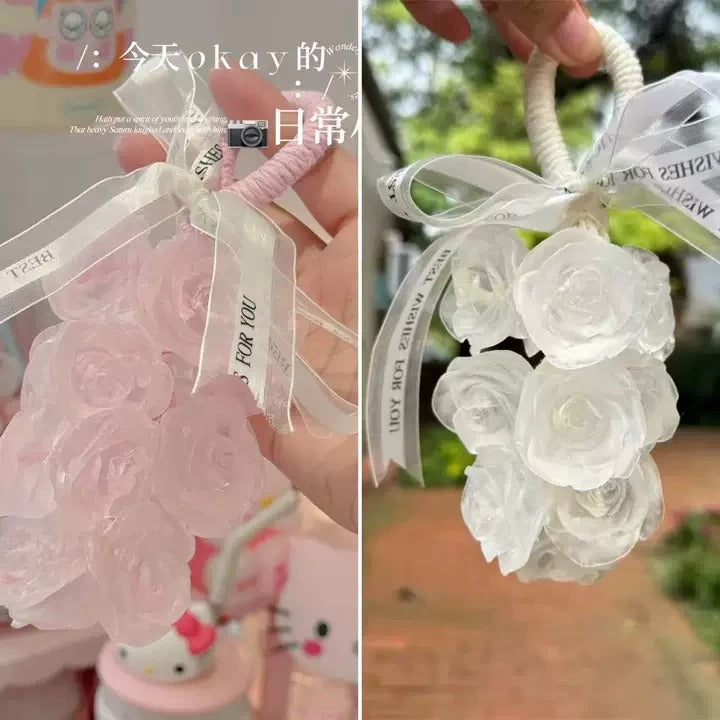 香皂创意手工水晶玫瑰花香熏皂可沐浴洗手伴手礼熏皂挂件礼盒伴手