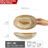 粗陶餐具合集茶兮系列碗盘套装复古家用大碗盘子批发做旧陶瓷餐盘