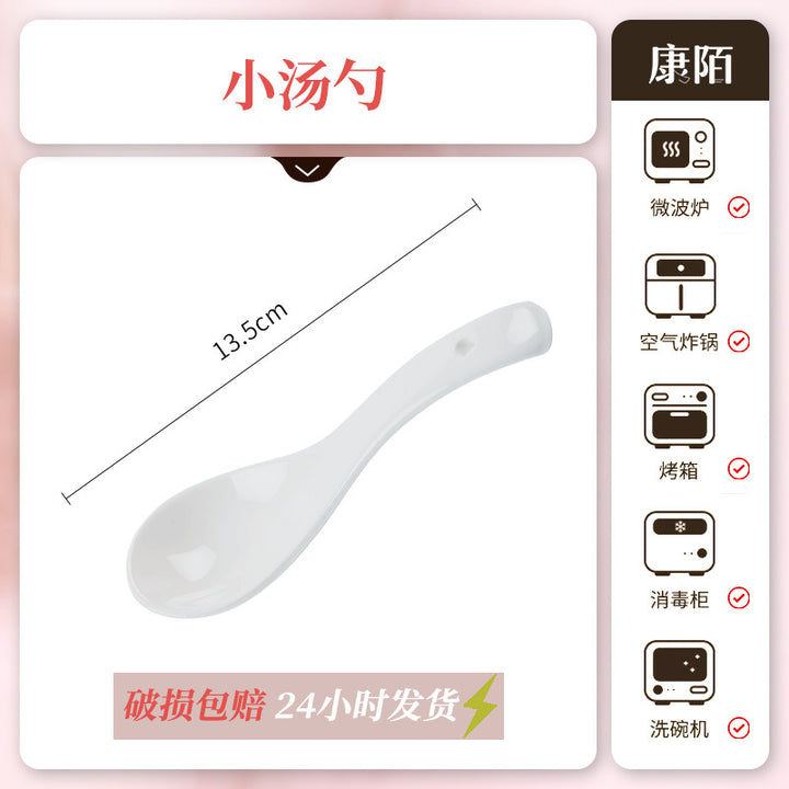 Cute Women Bowl & Plate Home Set Underglaze Ceramic Tableware Creativeins Bowl & Plate Home