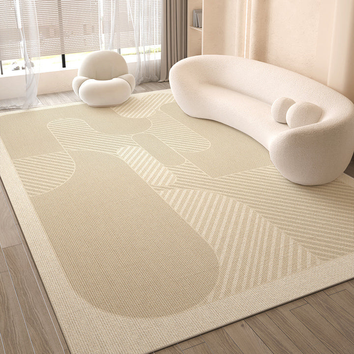 Cream Style Carpet Living Room Light Luxury New Home Floor Mat Bedroom