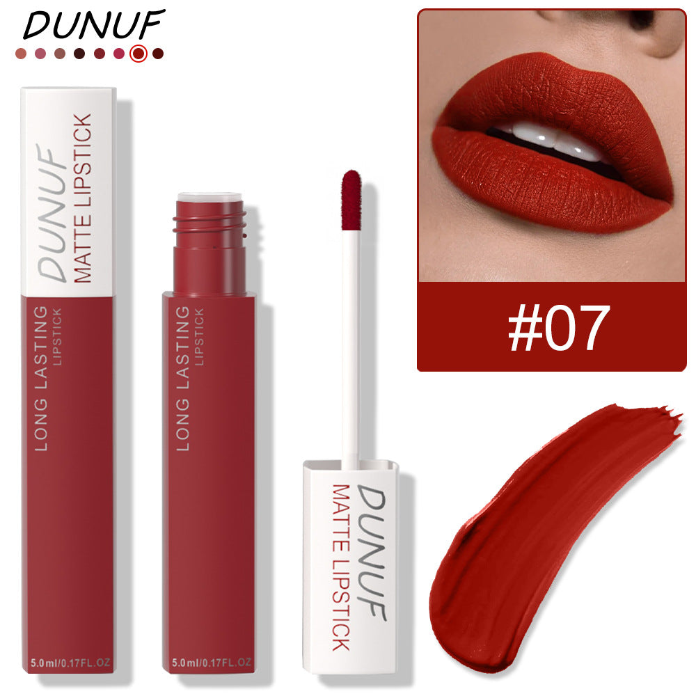 DUNUF 8色哑光防水持久唇彩 注意查看!链接免责申明