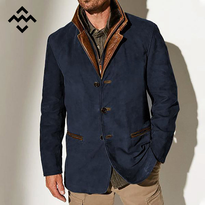 Spring New Men Fashion Vintage Men Casual Jacket Top
