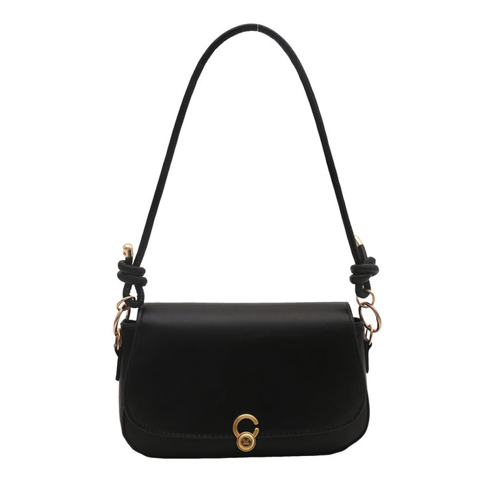 Casual Single Shoulder Underarm Bag New Unique Design Fashion Minimalist Commuter Small Square Bag
