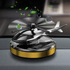 Solar Plane Car Air Freshener – Cute Airplane Aromatherapy Dashboard Ornament