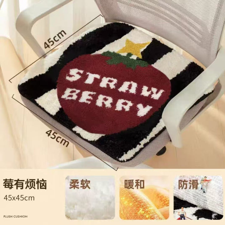Home Living Room Seat Cushion Winter Stain Resistant TPRNon Slip