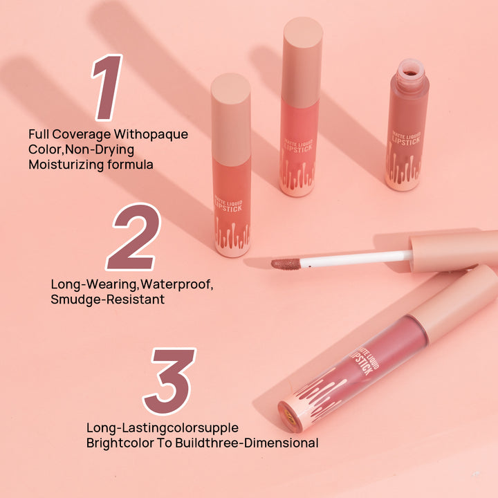 Hellokiss Transfer-Proof Lip Gloss Matte