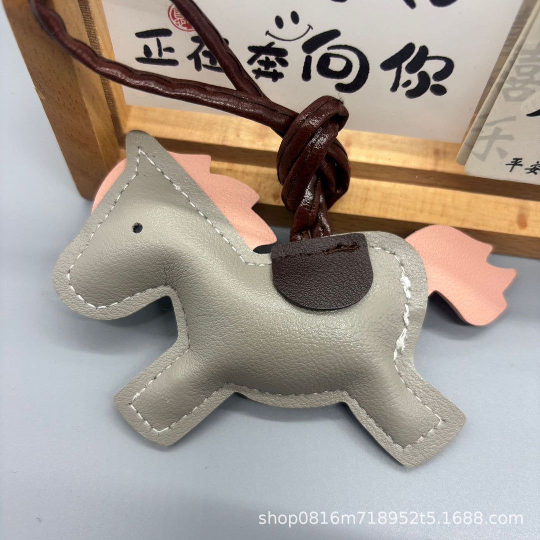 New Small PU Small Hanging Decor Fashion Bag Premium Quality Versatile Keychain