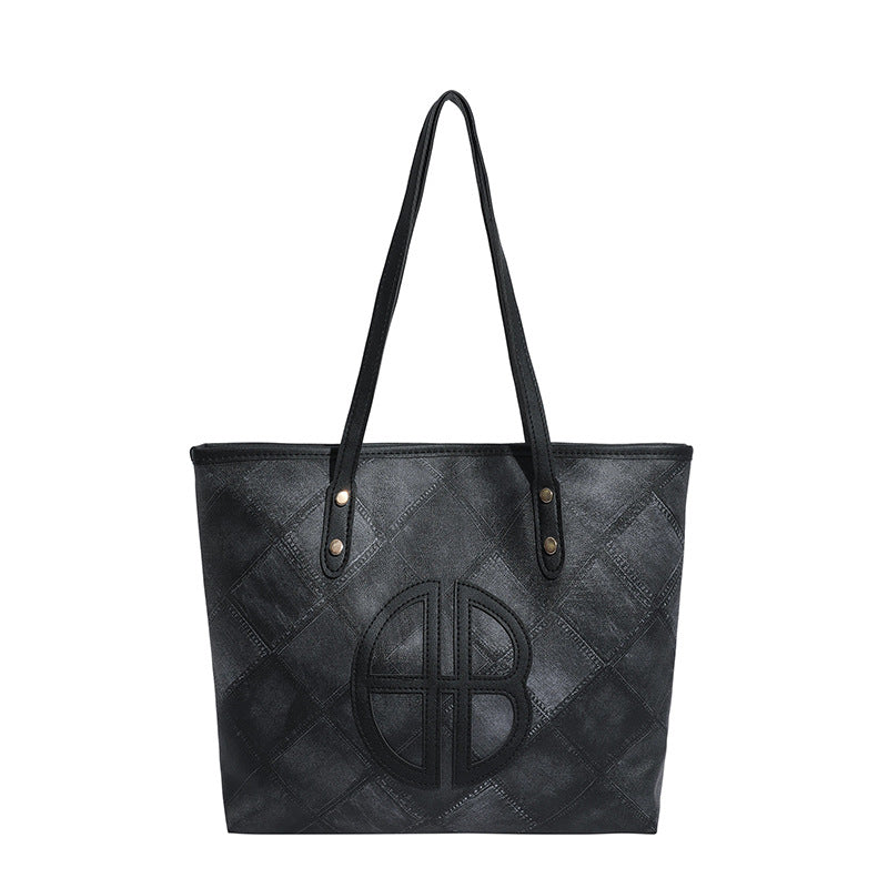 Commuter Tote Bag New Women's Bag Casual Stylish Shoulder Bag Large Capacity Underarm Bag