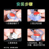 自行车坐垫尾灯LED夜骑青蛙灯刹车警示灯户外骑行车灯野营装饰灯