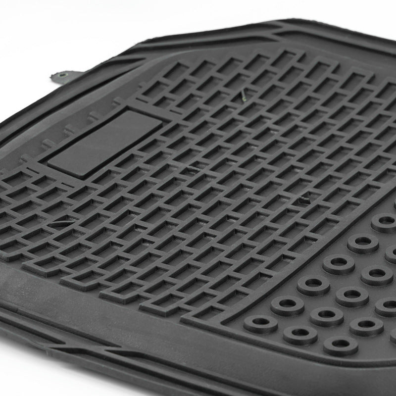 跨境脚垫car mat PVC金刚盆汽车脚垫通用防滑耐磨汽车脚垫四件套