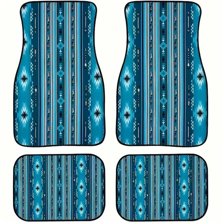 Vintage Car Foot Mat Carpet 4 Piece Set Stain Resistant Floor Mat TEMUFoot Mat Wholesale