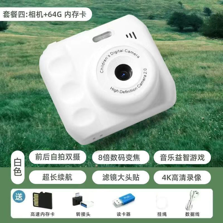 High-Resolution Retro Instant Camera – Portable Birthday Gift Camera