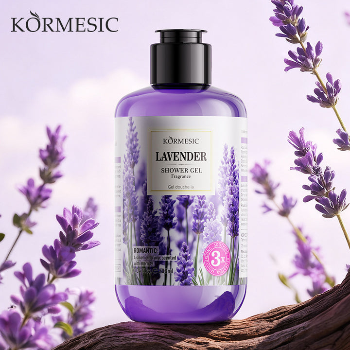 KORMESIC全英文薰衣草香氛沐浴露系列Shower Gel跨境厂家批发