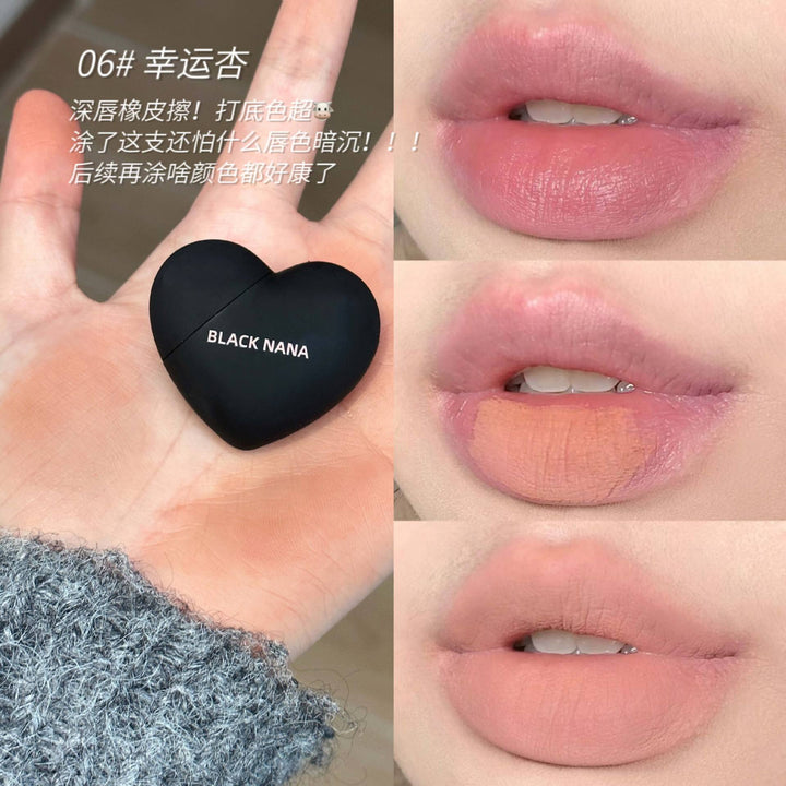 BLACK NANA心动情愫丝绒唇泥柔雾哑光显白唇釉低饱和百搭跨境批发