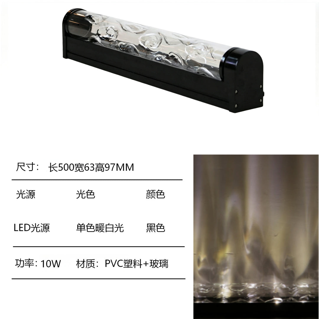 室内3D动态氛围水纹灯商业客厅装饰酒吧背景墙led灯投影灯洗墙灯