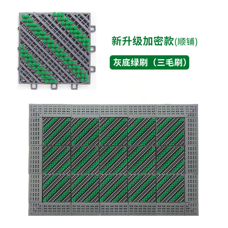三合一地垫出入口刮泥停车场洗车房车辆进出口酒店商场防尘脚垫