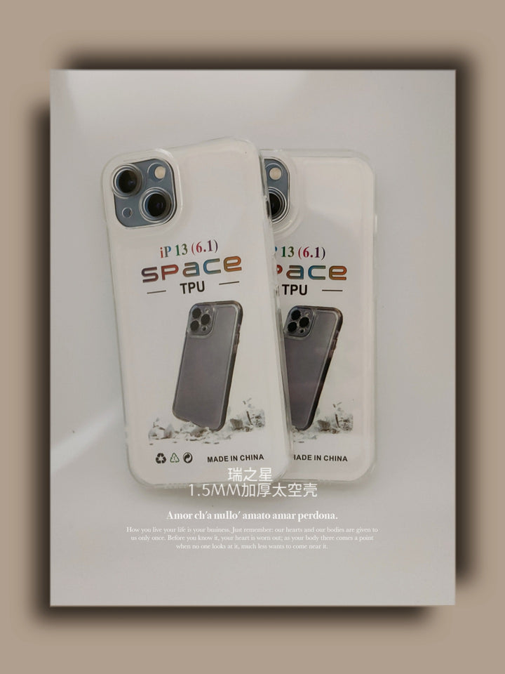 For iPhone 17 Phone Case 4-Corner Airbag ShockproofiPhone16 promax Clear Protective Case TPUSoft Case