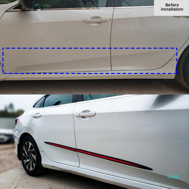 Car Sticker 75 CM-60 CM Lengthen Body Anti-scratch Decorative