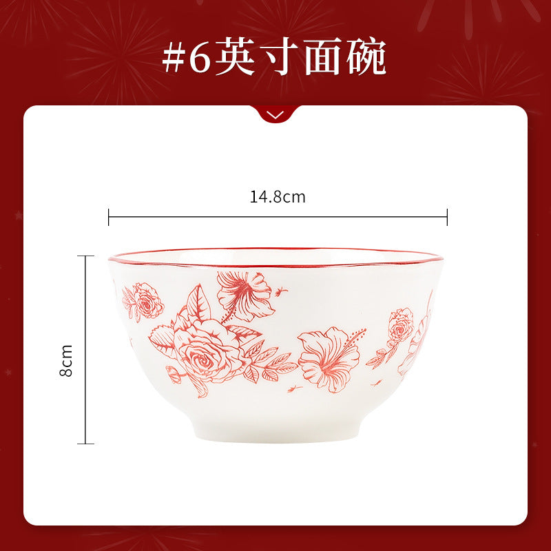 KANGMO Dinner Set New Year - Wedding Festive Tableware Gift Box
