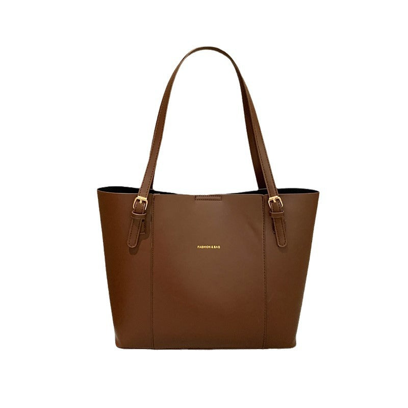 Korean Style Minimalist Large Capacity Women's Bag Women's Spring Fashion Shoulder Crossbody