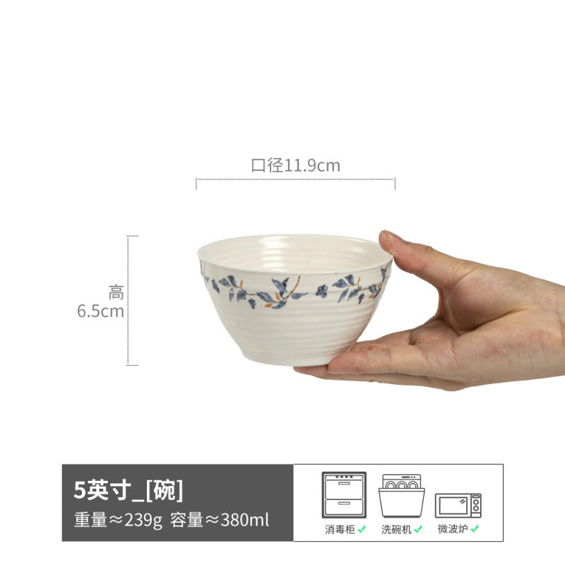 家用干饭小碗复古风吃饭水果碗米饭碗沙拉碗汤碗面碗餐具饭碗批发