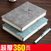 a5笔记本子加厚商务记事本记账本文艺复古精致办公文具用品皮面本