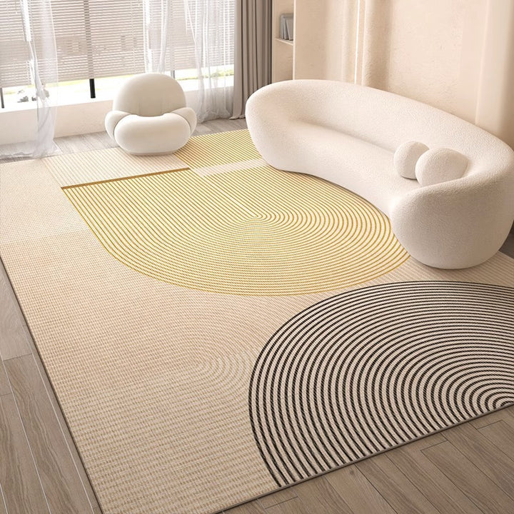 Cream Style Carpet Living Room Light Luxury New Home Floor Mat Bedroom