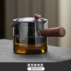 玻璃煮茶壶侧木把耐高温加厚过滤分茶器电陶炉花茶壶煮茶器批发