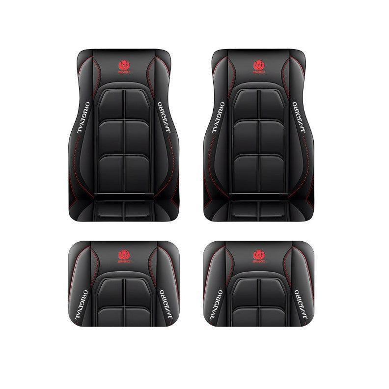 Vintage Car Foot Mat Carpet 4 Piece Set Stain Resistant Floor Mat TEMUFoot Mat Wholesale
