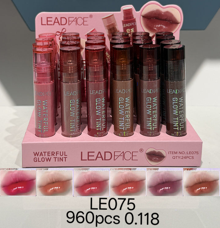 LEADFACE新款24个装化妆品彩妆批发唇彩唇蜜眼影睫毛膏