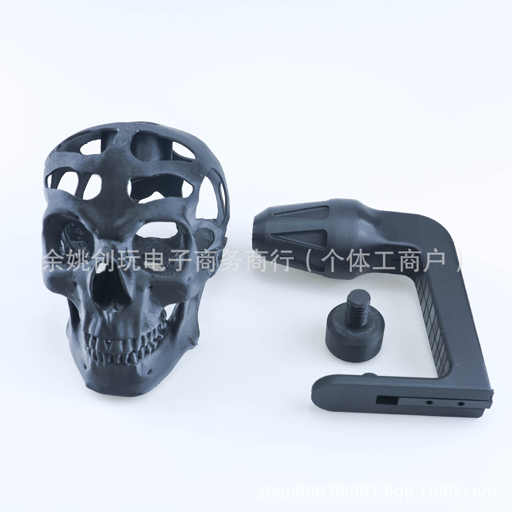 新跨境独立站3D Skull Helmet Display Package骷髅头盔展示包