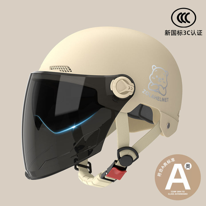 New Small Helmet Electric Vehicle Sun Protection Women Light Wholesale Winter