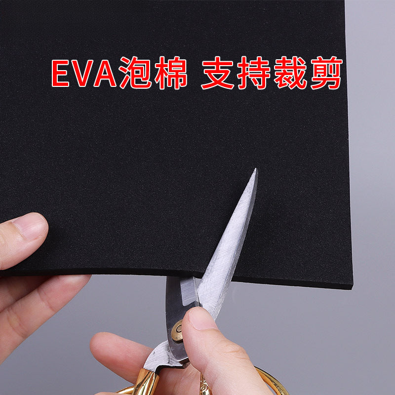 电动车后备箱防异响摩托车尾箱防震内衬后尾箱防水自粘海绵垫配件