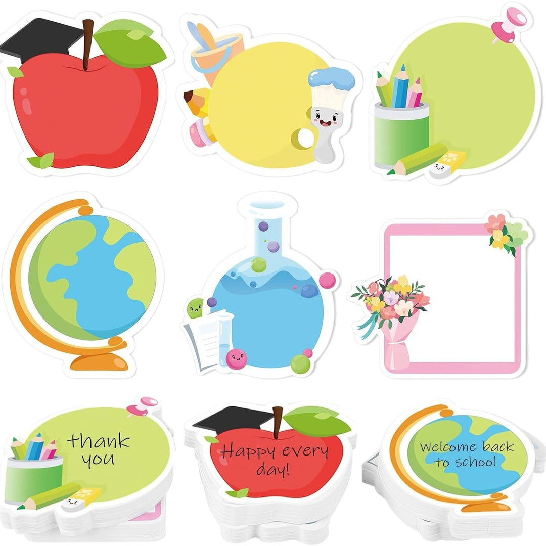 Creative Sticky Notes Set – Cartoon Memo Pad for Back to School & Office