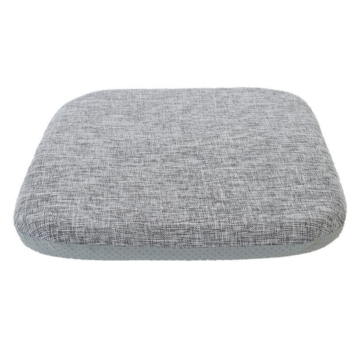 All Season Linen Memory Foam Seat Cushion Office Non Slip Student Thickened