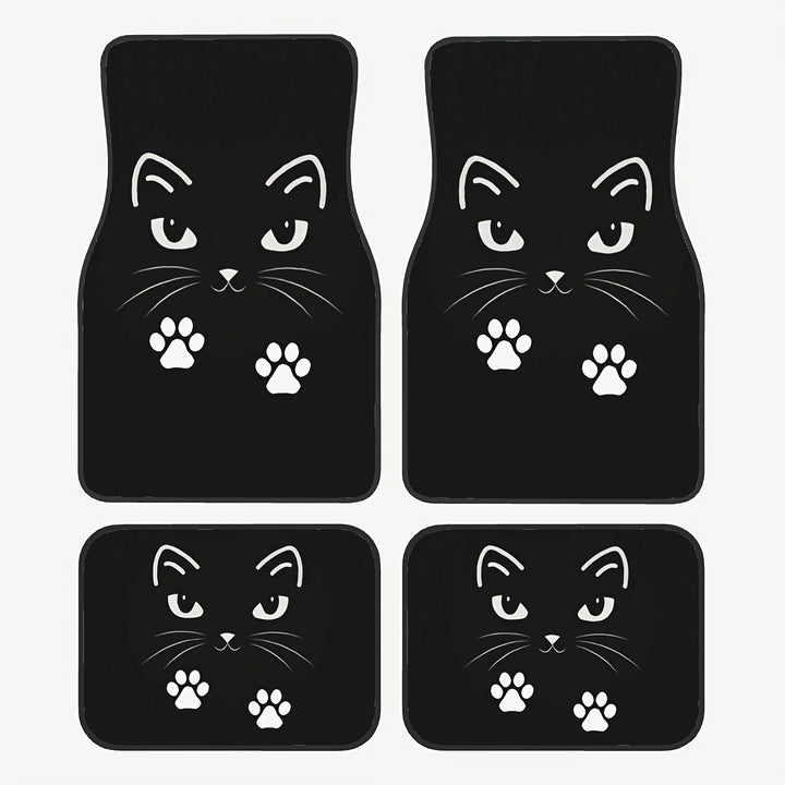 TEMUVintage Nordic Car Foot Mat Carpet 4 Piece Set Stain Resistant Floor Mat TEMUFoot Mat Wholesale
