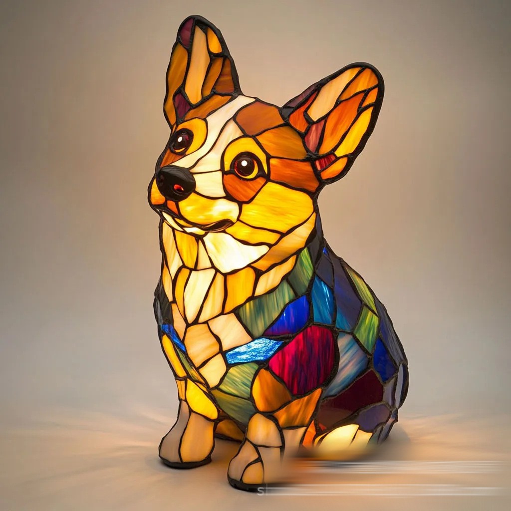 跨境新款Cat Lamp-Dachshund Lamp-Bigfoot Lamp动物LED灯摆件