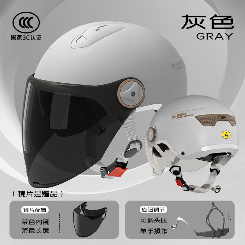 3 c Motorcycle Helmet Men's Women's